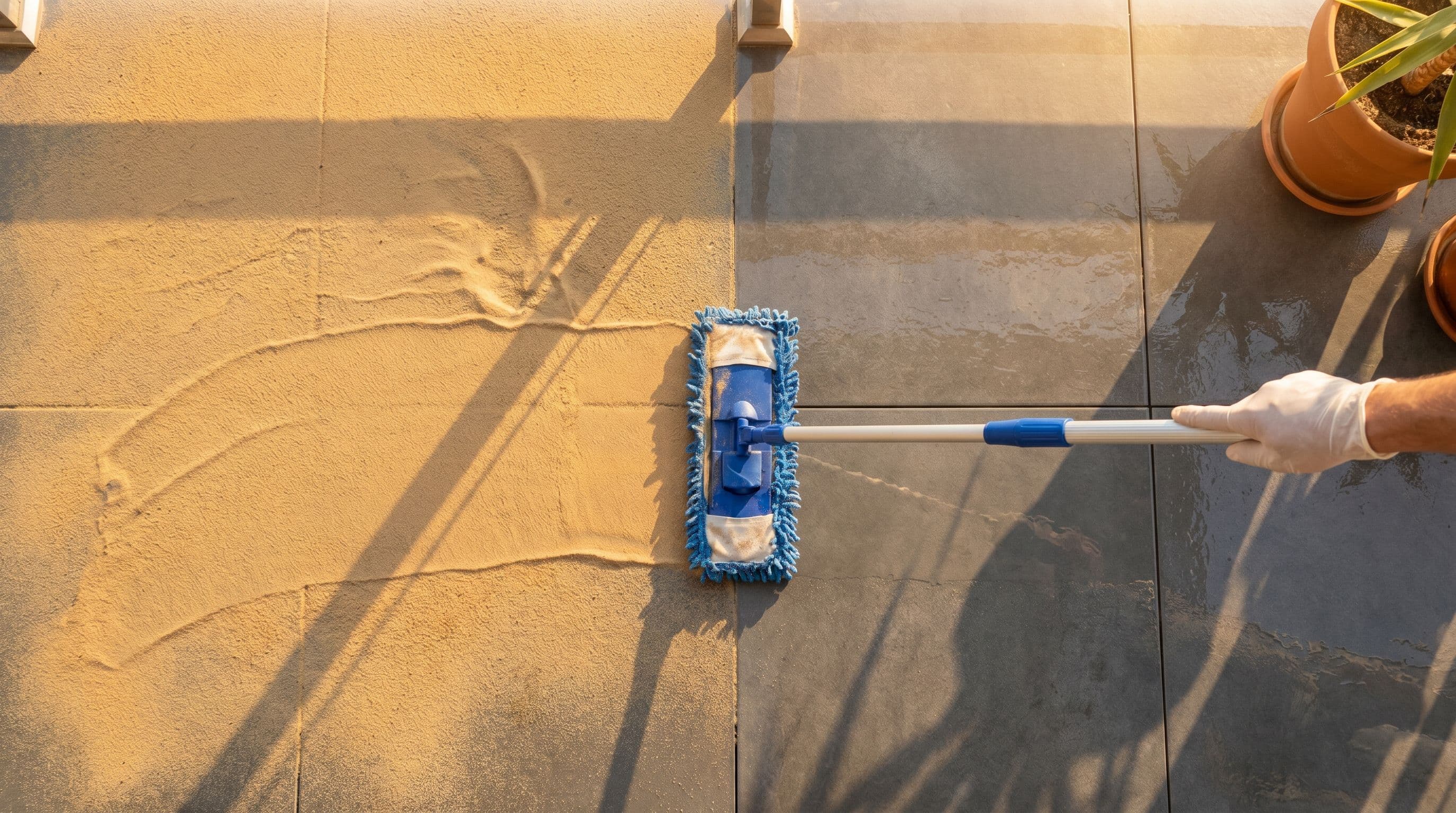 Managing Sand and Dust on Dubai Holiday Home Balconies